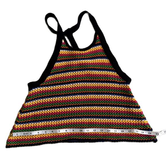 Zara black flip/flounce skirt S - Picture 7 of 8